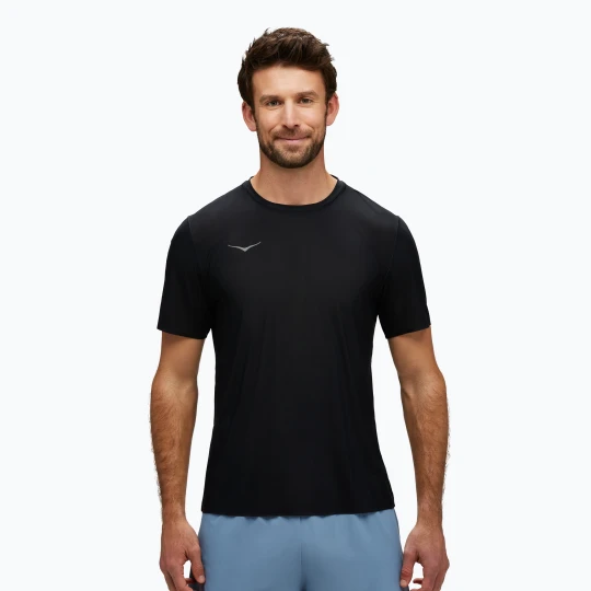 Zdjęcie produktu Koszulka do biegania męska HOKA Airolite Run black