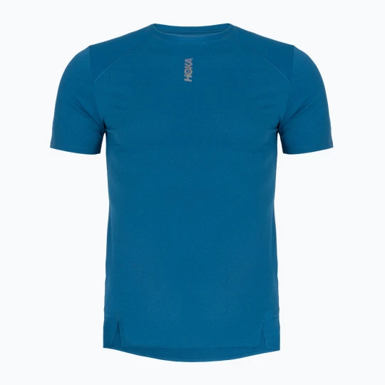 Zdjęcie produktu Koszulka do biegania męska HOKA EveryRun Short Sleeve night glow blue