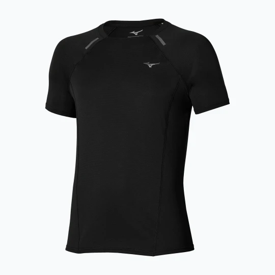 Zdjęcie produktu Koszulka do biegania męska Mizuno Active Dryaeroflow black