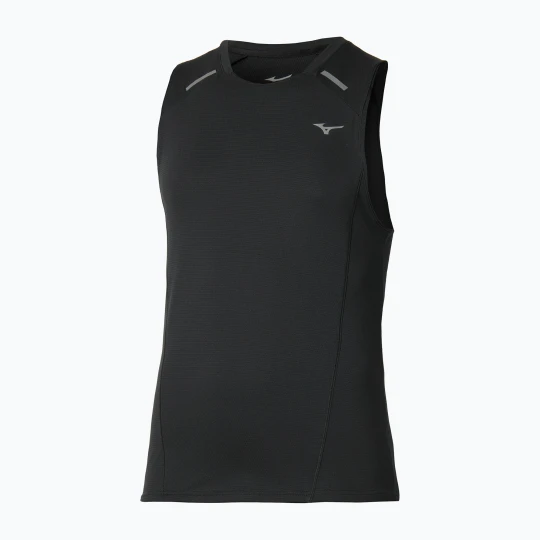 Zdjęcie produktu Koszulka do biegania męska Mizuno Active DryAeroFlow Tank Top black