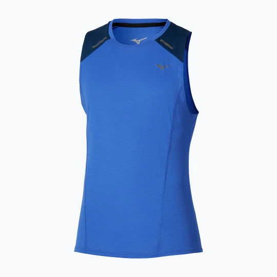 Zdjęcie produktu Koszulka do biegania męska Mizuno Active DryAeroFlow Tank Top dazzling blue