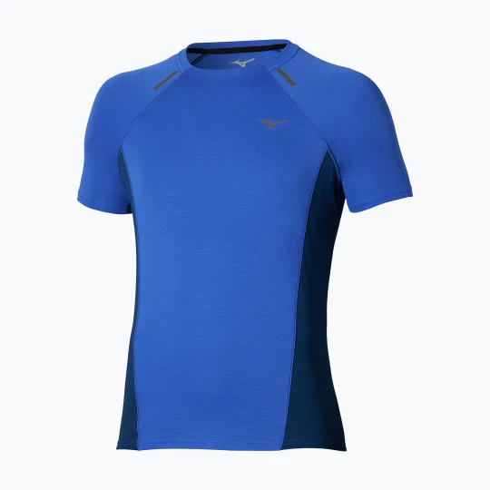 Zdjęcie produktu Koszulka do biegania męska Mizuno Active DryAeroFlow Tee dazzling blue