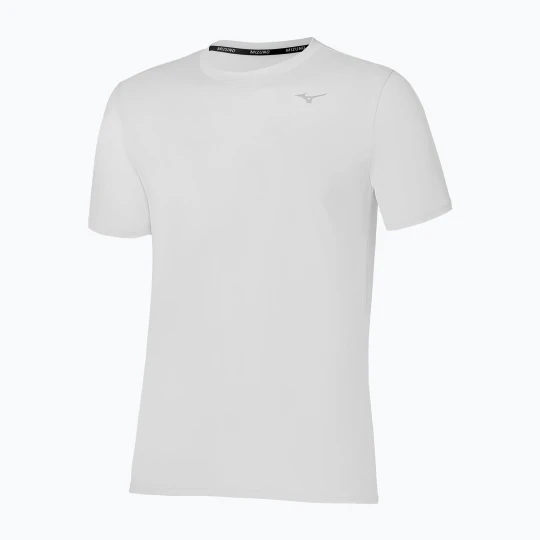 Zdjęcie produktu Koszulka do biegania męska Mizuno Core Run Short Sleeve Tee cloudscape Biały