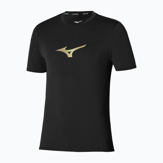 Zdjęcie produktu Koszulka do biegania męska Mizuno Core Runbird Short Sleeve Tee black