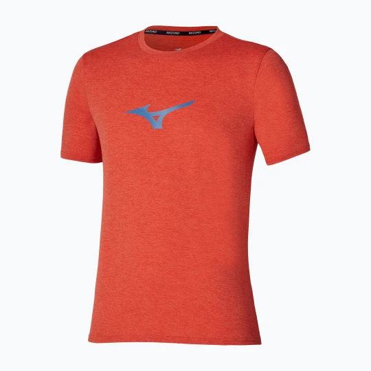 Zdjęcie produktu Koszulka do biegania męska Mizuno Core Runbird Short Sleeve Tee orange