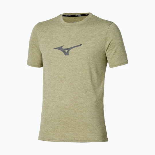 Zdjęcie produktu Koszulka do biegania męska Mizuno Core Runbird Tee elm Zielony