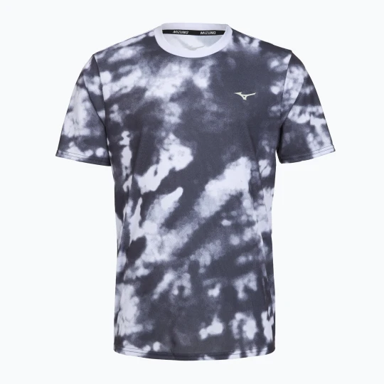 Zdjęcie produktu Koszulka do biegania męska Mizuno Graphic Short Sleeve Tee gekko Szary