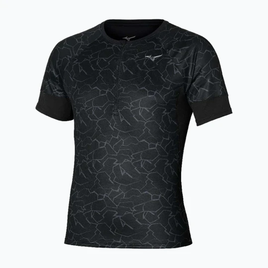 Zdjęcie produktu Koszulka do biegania męska Mizuno Graphic Trail Tee black