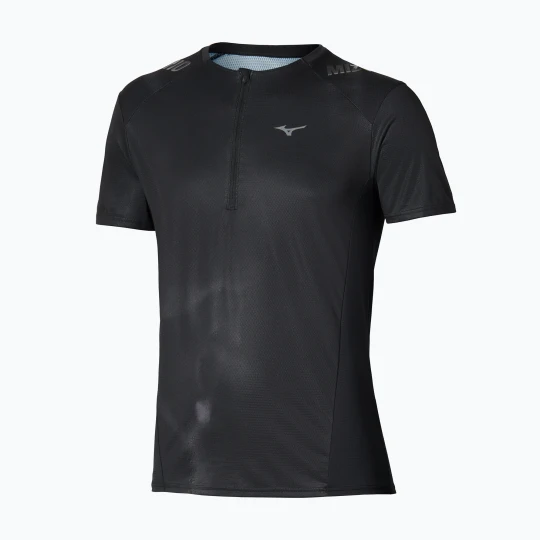 Zdjęcie produktu Koszulka do biegania męska Mizuno Trail Graphic Tee black