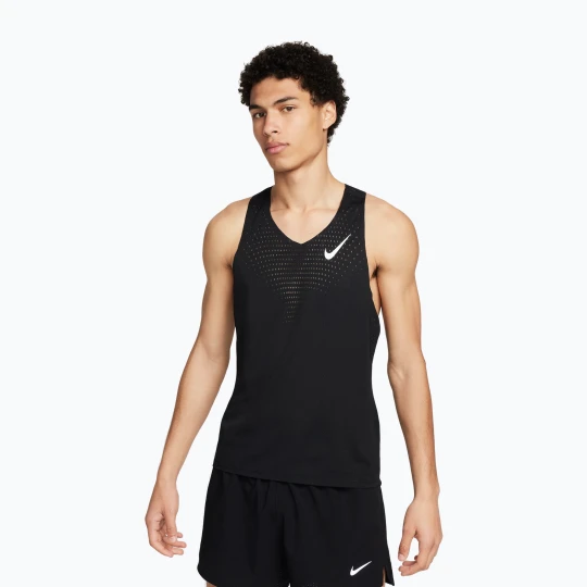 Zdjęcie produktu Koszulka do biegania męska Nike AeroSwift Dri-Fit ADV black/summit white