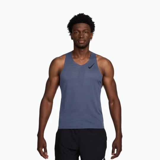 Zdjęcie produktu Koszulka do biegania męska Nike AeroSwift Dri-Fit ADV diffused blue / black