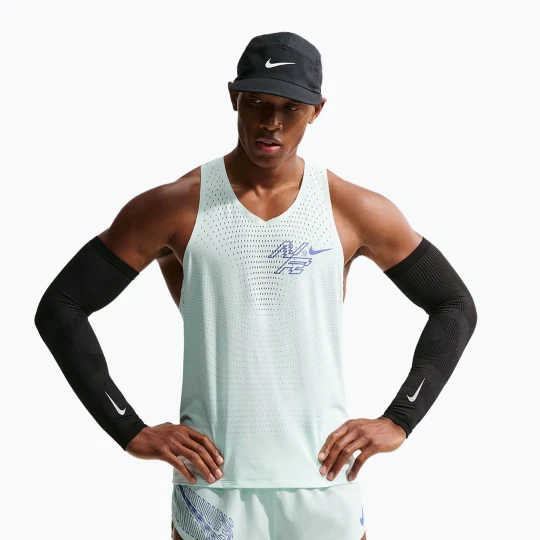 Zdjęcie produktu Koszulka do biegania męska Nike AeroSwift Dri-Fit ADV Running Singlet barely green/lapis