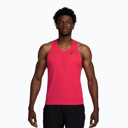 Zdjęcie produktu Koszulka do biegania męska Nike AeroSwift fusion red/black