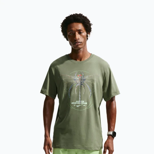 Zdjęcie produktu Koszulka do biegania męska Nike Dri-Fit Running silver sage Szary