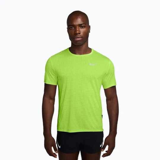 Zdjęcie produktu Koszulka do biegania męska Nike Miler Breathe volt ice Żółty