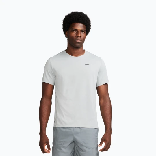 Zdjęcie produktu Koszulka do biegania męska Nike Miler Dri-Fit UV grey fog / particle grey