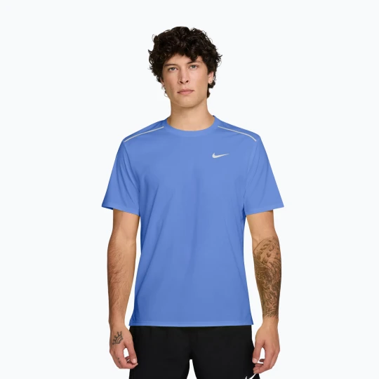 Zdjęcie produktu Koszulka do biegania męska Nike Miler Dri-Fit UV royal pulse Niebieski