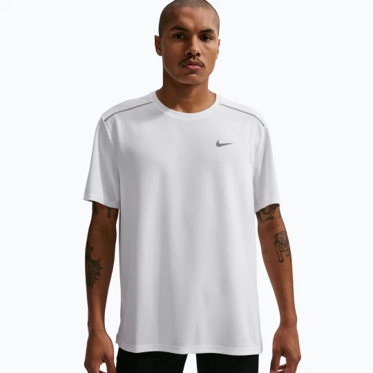Zdjęcie produktu Koszulka do biegania męska Nike Miler Dri-Fit UV white