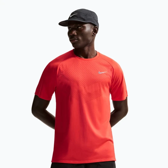Zdjęcie produktu Koszulka do biegania męska Nike Stride ADV light crimson Różowy