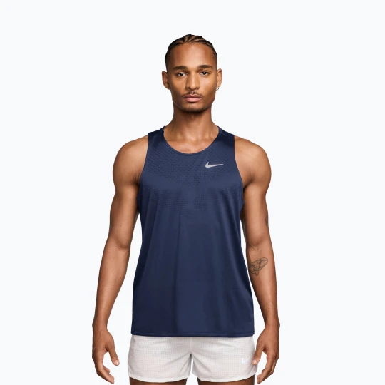 Zdjęcie produktu Koszulka do biegania męska Nike Stride Dri-Fit ADV midnight navy Granatowy