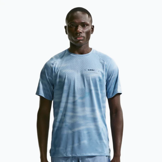 Zdjęcie produktu Koszulka do biegania męska Nike Stride Dri-Fit ADV work blue / light armory blue / aegean storm
