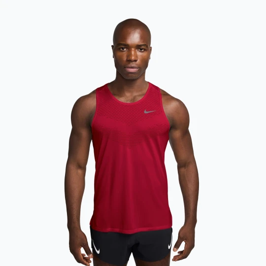 Zdjęcie produktu Koszulka do biegania męska Nike Stride tough red