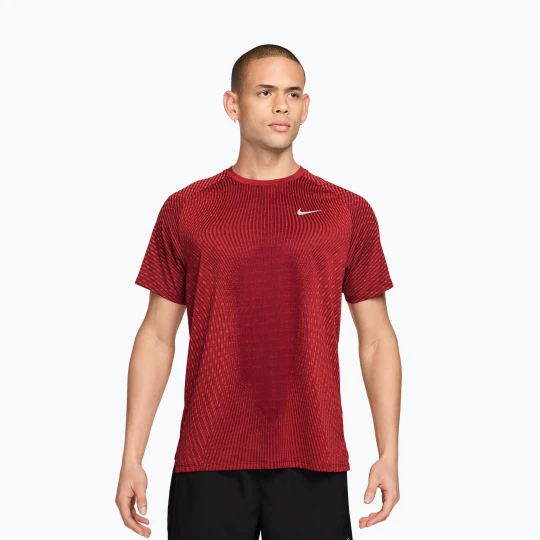 Zdjęcie produktu Koszulka do biegania męska Nike Stride tough red / bright crimson