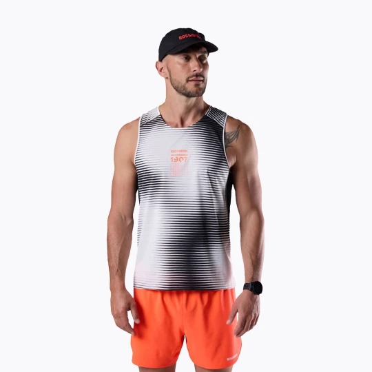 Zdjęcie produktu Koszulka do biegania męska Rossignol Sapa Ultra Tank black line fogg