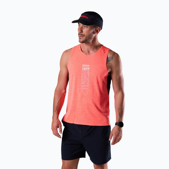 Zdjęcie produktu Koszulka do biegania męska Rossignol Sapa Ultra Tank neon red