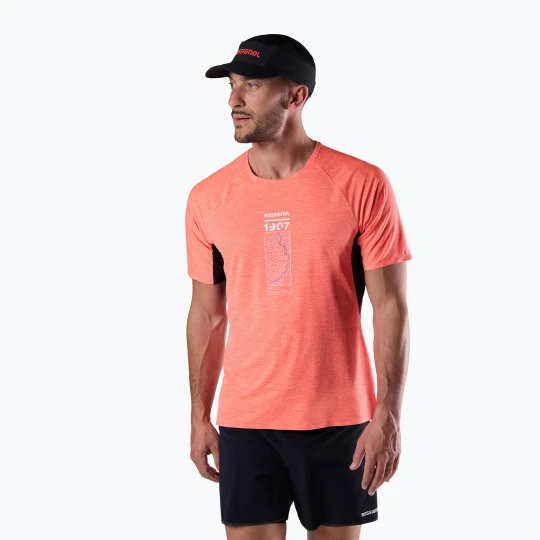 Zdjęcie produktu Koszulka do biegania męska Rossignol Sapa Ultra Tee neon red