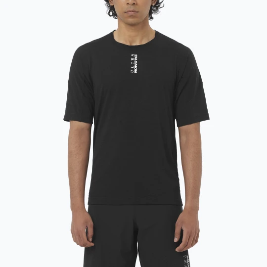 Zdjęcie produktu Koszulka do biegania męska Salomon Ultra Tee deep black
