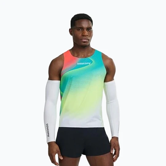 Zdjęcie produktu Koszulka do biegania męska Saucony Endorphin Singlet elite 26