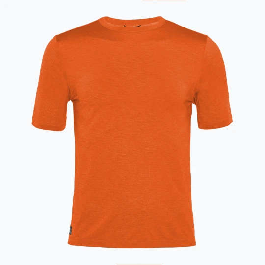 Zdjęcie produktu Koszulka do biegania męska Saucony Stopwatch pepper heather Pomarańczowy