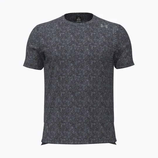 Zdjęcie produktu Koszulka do biegania męska Under Armour Velociti Pro Print black/black/metallic silver