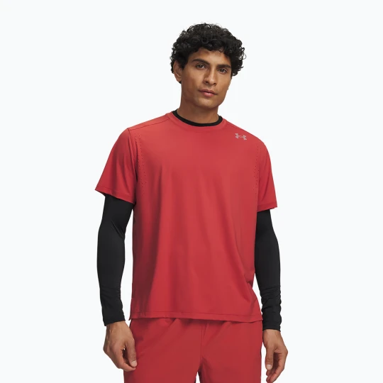 Zdjęcie produktu Koszulka do biegania męska Under Armour Velociti Pro SS heritage red / reflective