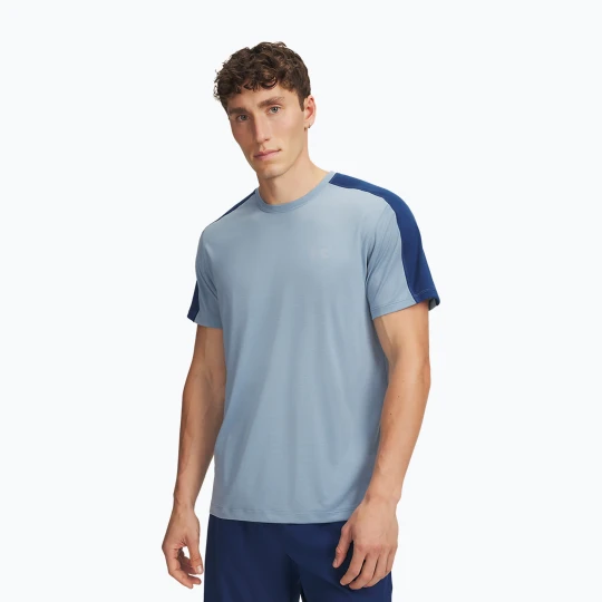 Zdjęcie produktu Koszulka do biegania męska Under Armour Velociti Reflect blue wind / blackout navy / reflective