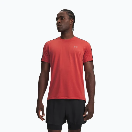 Zdjęcie produktu Koszulka do biegania męska Under Armour Velociti Reflect heritage red / black / reflective