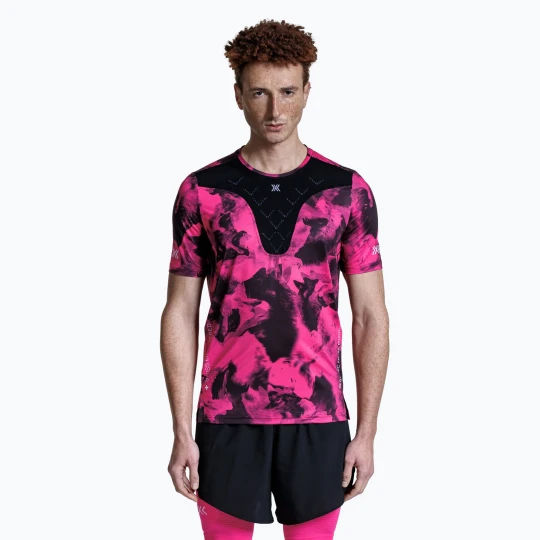 Zdjęcie produktu Koszulka do biegania męska X-Bionic Corefusion Run wolfpack/black/neo pink