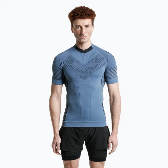 Zdjęcie produktu Koszulka do biegania męska X-Bionic Twyce Race slate blue / x black