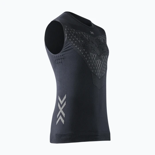 Zdjęcie produktu Koszulka do biegania męska X-Bionic Twyce Run Singlet black/charcoal