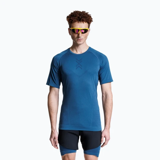 Zdjęcie produktu Koszulka do biegania męska X-Bionic Xceed Run slate blue/marine