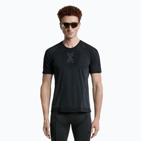 Zdjęcie produktu Koszulka do biegania męska X-Bionic Xceed Run x black / rhino grey