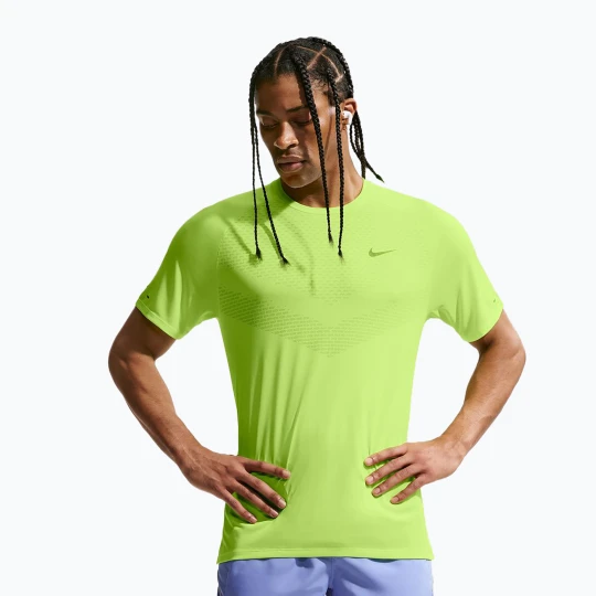 Zdjęcie produktu Koszulka do biegania męskie Nike Stride ADV volt ice Żółty
