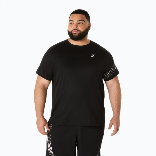 Zdjęcie produktu Koszulka do bieganie męska ASICS Icon SS Top performance black