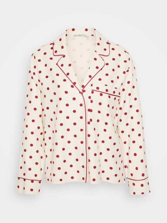 Zdjęcie produktu Koszulka do spania Abercrombie & Fitch beżowy