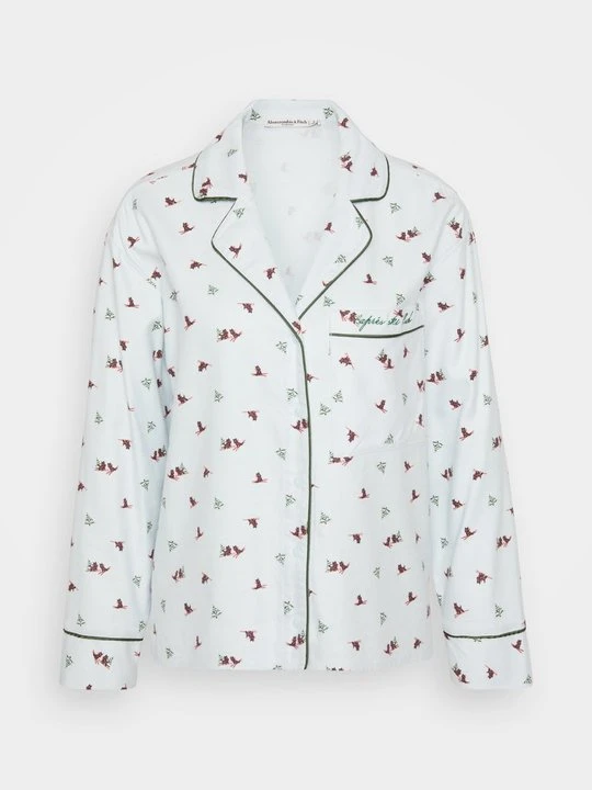Zdjęcie produktu Koszulka do spania Abercrombie & Fitch biały