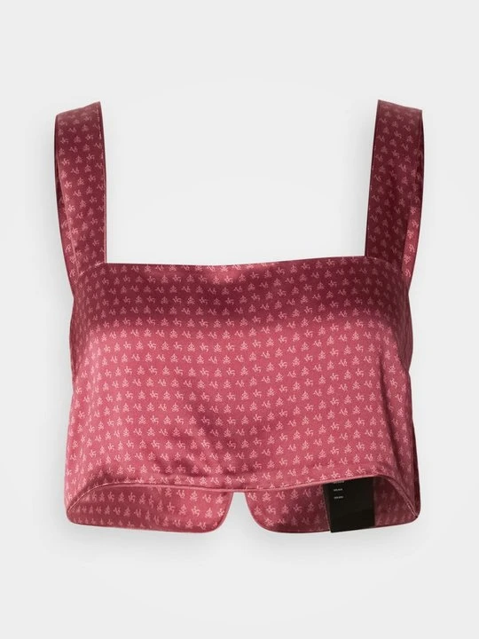 Zdjęcie produktu Koszulka do spania KIKI DE MONTPARNASSE ciemnoczerwony