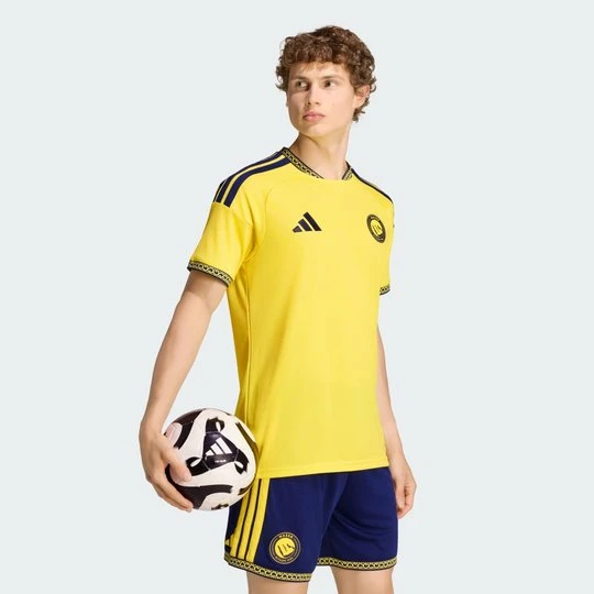 Zdjęcie produktu Koszulka domowa Al Nassr FC 26 / 27 N&N Adidas Impact Yellow
