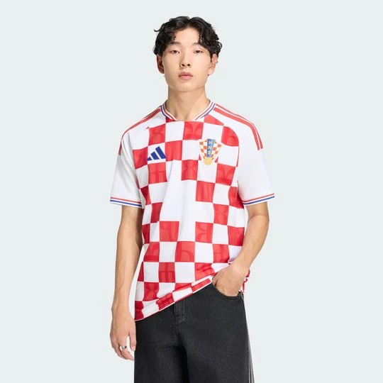 Zdjęcie produktu Koszulka domowa Croatia 26 Adidas biały