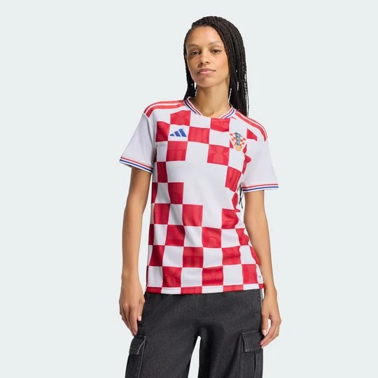 Zdjęcie produktu Koszulka domowa Croatia 26 Adidas biały